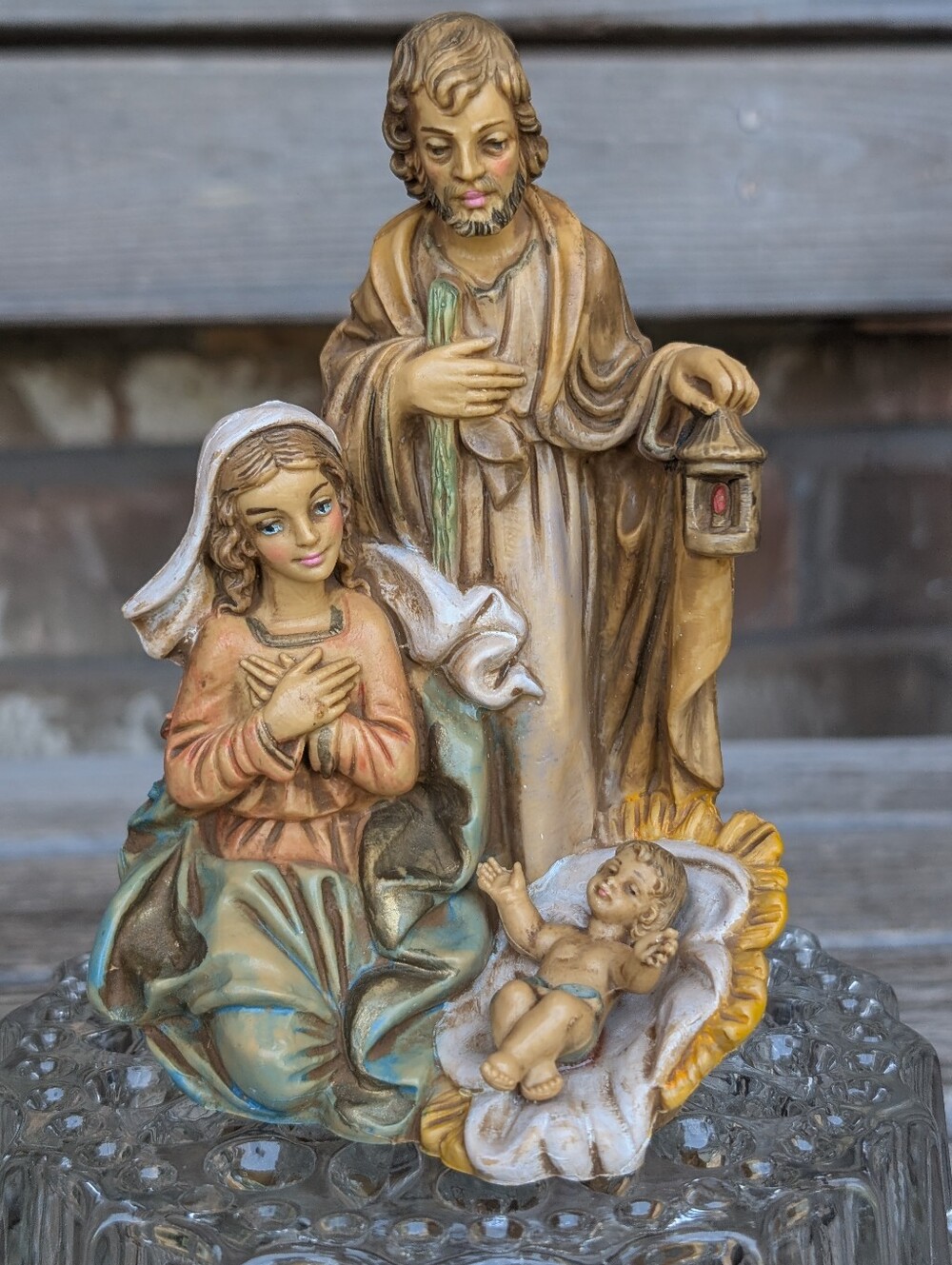 Vintage Fontanini Nativity  Holy Family